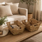 Rectangular Woven Baskets Set (2pcs)
