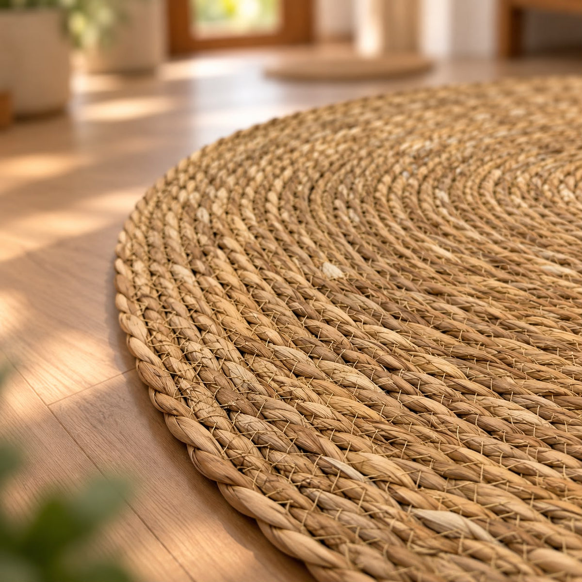 Woven Round Floor Mats (Available in 3 sizes)