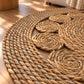 Circles Woven Round Floor Mats (Available in 2 sizes)