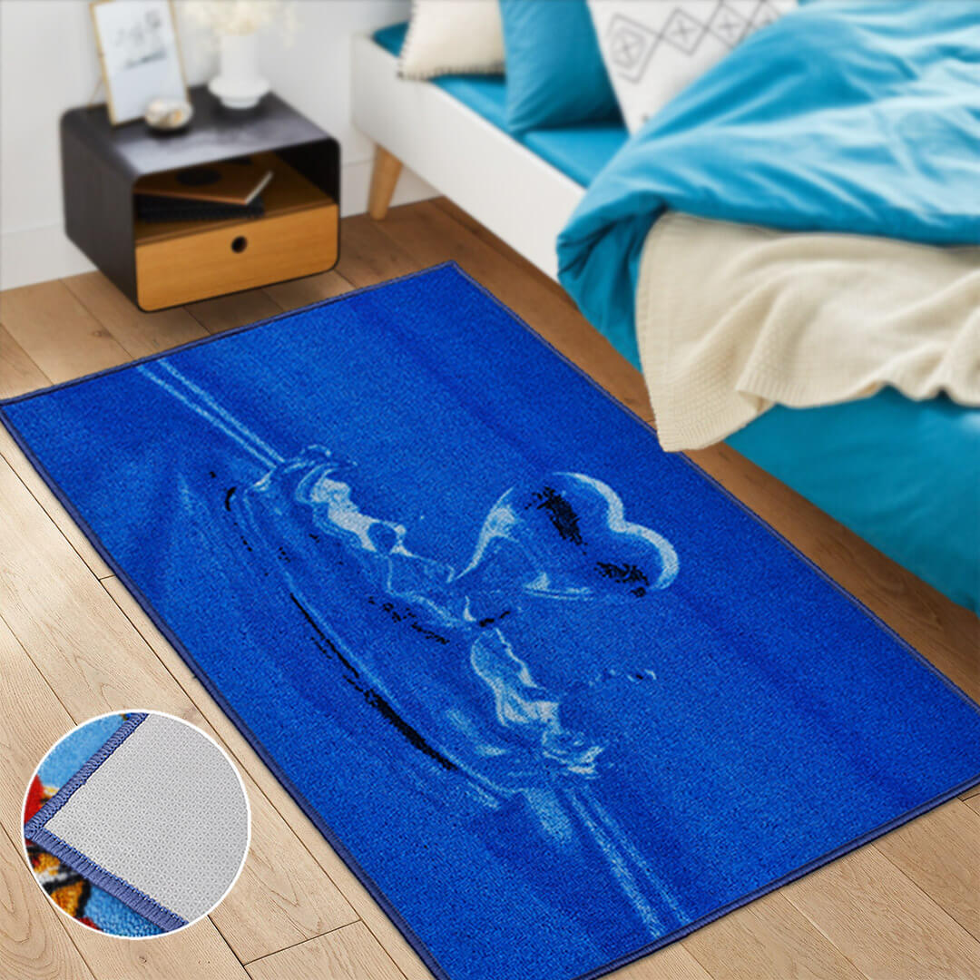 Water Heart Mat