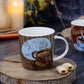 Brown Coffee Porcelain Mugs