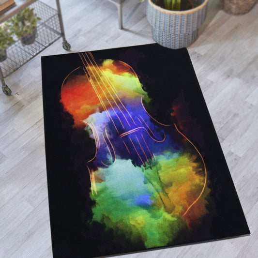 Colorful Violin Carpet (Available in 2 sizes)