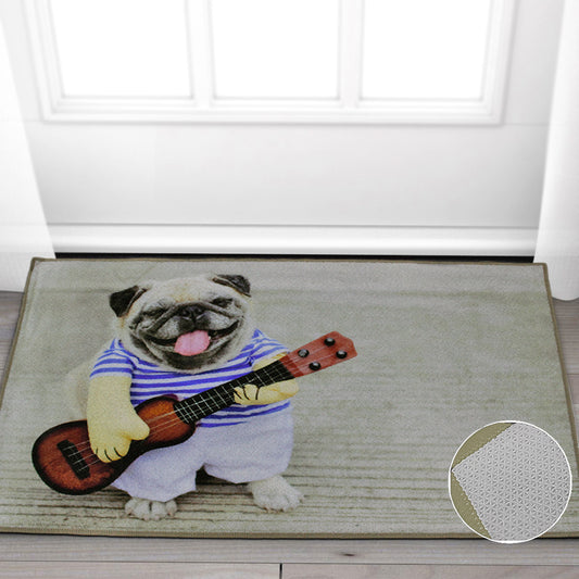 Dog with Guitar Carpet (Available in 3 sizes)