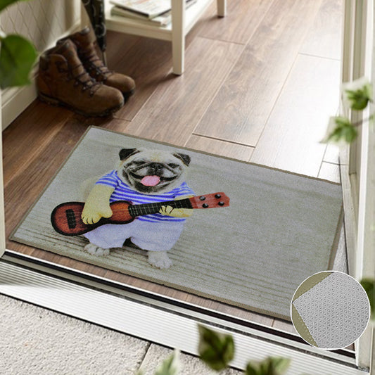 Dog with Guitar Carpet (Available in 3 sizes)