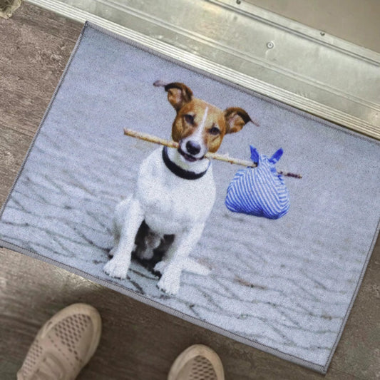 Dog with Stick Carpet (Available in 3 sizes)