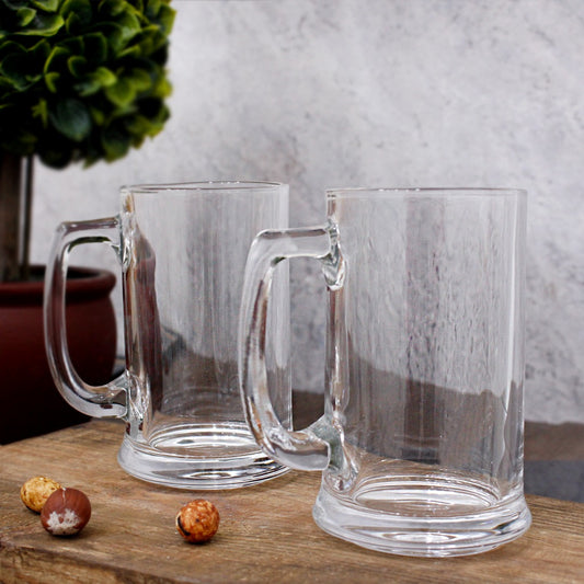 Glass Cups 420ml (2 Cups)