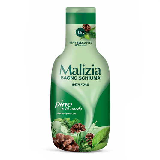 Malizia Pine & Green Tea Bath Foam 1L