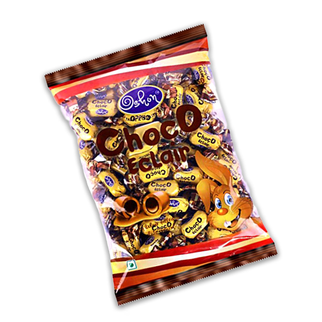 Oshon Choco Eclair Candy 480g (80pcs) (Buy 1 Get 1 FREE)
