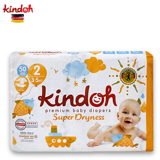 Kindoh Baby Diapers (3-5kg) (50 diapers)