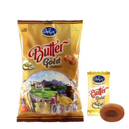 Oshon Butter Gold Candy 400g (100pcs) (Buy 1 Get 1 FREE)